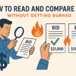 Read and Compare Bids Without Getting Burned